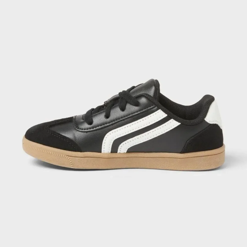 Kids' Boston Court Sneakers - Cat & Jack Black 6
